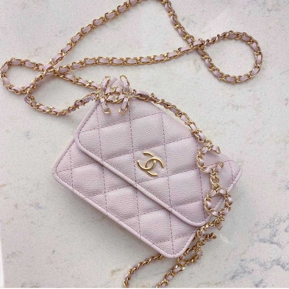 🌸Chanel Coco chain clutch mini bag